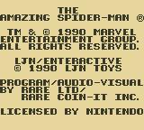 Cкриншот The Amazing Spider-Man (1990), изображение № 751007 - RAWG
