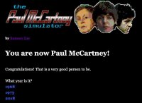 Cкриншот The Paul McCartney Simulator, изображение № 2277760 - RAWG