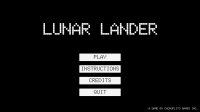 Cкриншот Lunar Lander (itch) (LucioRuixo), изображение № 2433065 - RAWG