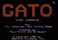 Cкриншот Gato (1984), изображение № 747152 - RAWG