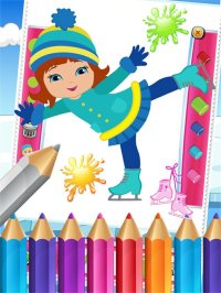Cкриншот Little Girls Colorbook Drawing to Paint Coloring Game for Kids, изображение № 1632751 - RAWG
