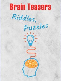 Cкриншот Brain Teasers: Riddles, Puzzles, изображение № 987927 - RAWG