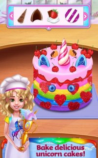 Cкриншот Unicorn Food - Rainbow Glitter Food & Fashion, изображение № 1361843 - RAWG