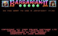 Cкриншот Barbarian II: The Dungeon of Drax, изображение № 747433 - RAWG