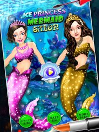 Cкриншот Ice Princess Mermaid Beauty Salon – Fun dress up and make up game for little stylist, изображение № 1831221 - RAWG
