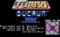 Cкриншот Turbo Outrun (1989), изображение № 750415 - RAWG