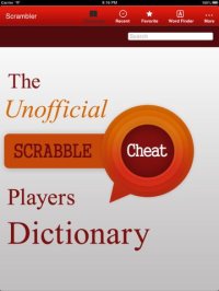 Cкриншот Scrambler - Ultimate Word Helper for SCRABBLE , Words with Friends and Wordfeud crossword games, изображение № 954808 - RAWG