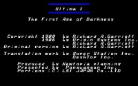 Cкриншот Ultima I: The First Age of Darkness, изображение № 757934 - RAWG