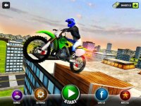 Cкриншот Rooftop Motorbike Rider - Furious Stunts Driving, изображение № 1598689 - RAWG