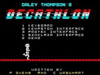 Cкриншот Daley Thompson's Decathlon (1984), изображение № 754474 - RAWG