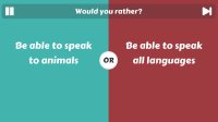 Cкриншот Choice Clash: What Would You Rather?, изображение № 3580226 - RAWG