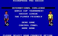 Cкриншот Microprose Soccer, изображение № 749174 - RAWG