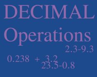 Cкриншот Decimal Operations, изображение № 2372858 - RAWG
