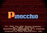 Cкриншот Pinocchio (1996), изображение № 751780 - RAWG