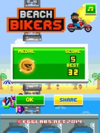 Cкриншот Beach Bikers - Free Retro 8-bit Pixel Motorcycle Games, изображение № 1711126 - RAWG