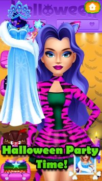 Cкриншот Halloween Girls MakeUp Makeover Party - Kids Games, изображение № 1962048 - RAWG