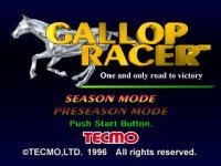 Cкриншот Gallop Racer, изображение № 729860 - RAWG