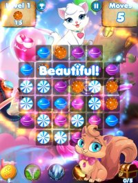 Cкриншот Kitty Crush - puzzle games with cats and candy, изображение № 2184030 - RAWG