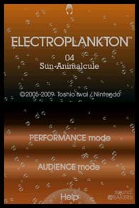 Cкриншот Electroplankton Sun-Animalcule, изображение № 792706 - RAWG