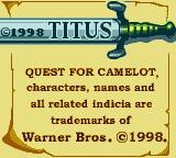 Cкриншот Quest for Camelot, изображение № 743085 - RAWG
