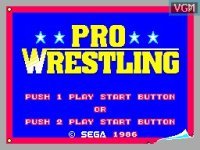 Cкриншот Pro Wrestling (1986), изображение № 737295 - RAWG