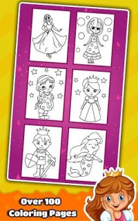 Cкриншот Princess Coloring Book for Kids & Girls 🎨, изображение № 1427759 - RAWG