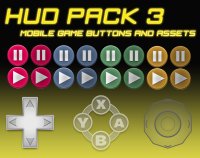 Cкриншот FREE HUD Pack 3- Mobile Game Buttons and Joysticks, изображение № 2212195 - RAWG