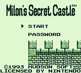 Cкриншот Milon's Secret Castle (1986), изображение № 736938 - RAWG