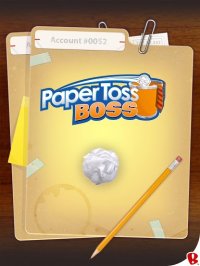 Cкриншот Paper Toss Boss, изображение № 1501280 - RAWG