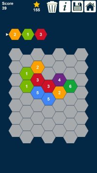 Cкриншот Hexa Merge Puzzles: Match 3 Hexa Puzzles, изображение № 2641814 - RAWG