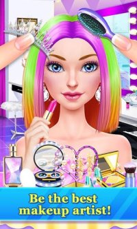 Cкриншот Hair Stylist Fashion Salon ❤ Rainbow Unicorn Hair, изображение № 1592857 - RAWG