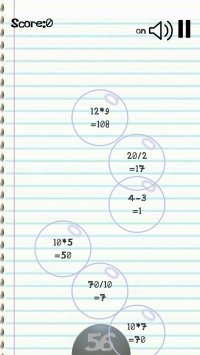 Cкриншот MATH BUBBLE BURST, изображение № 1891316 - RAWG