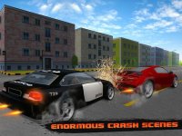 Cкриншот Crazy Police Pursuit Highway Race - Cops Vehicles Driving Simulator and Criminals Escape Silent Mission, изображение № 1334396 - RAWG