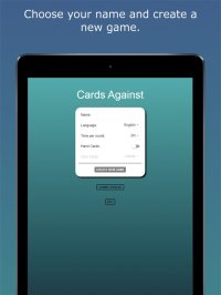 Cкриншот Cards Against Friends Online, изображение № 2316544 - RAWG