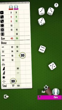 Cкриншот Yatzy Offline and Online - free dice game, изображение № 1401847 - RAWG