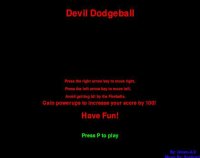Cкриншот Devil Dodgeball, изображение № 2508288 - RAWG