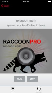 Cкриншот Raccoon Calls - Raccoon Hunting - Raccoon Sounds, изображение № 1729361 - RAWG