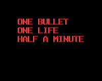 Cкриншот ONE BULLET, ONE LIFE, HALF A MINUTE, изображение № 2117881 - RAWG