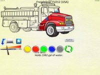 Cкриншот Fire Trucks - Coloring Book, изображение № 1648471 - RAWG