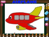 Cкриншот Airplanes and Trains Coloring Book - Art Plane and Friends: FREE App for Children, изображение № 1748344 - RAWG