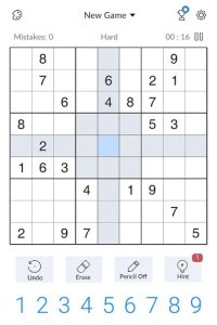 Cкриншот Sudoku - Free Classic Sudoku Puzzles, изображение № 2074779 - RAWG