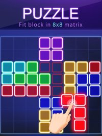 Cкриншот Block Puzzle -Glow Puzzle Game, изображение № 905117 - RAWG