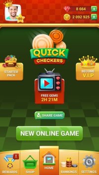 Cкриншот Checkers Game - Quick Checkers, изображение № 2681562 - RAWG