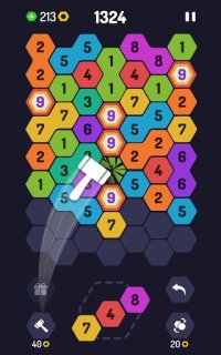 Cкриншот UP 9 - Hexa Puzzle! Merge Numbers to get 9, изображение № 1450472 - RAWG
