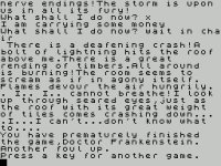 Cкриншот Frankenstein (1987), изображение № 748446 - RAWG