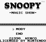 Cкриншот Snoopy's Magic Show, изображение № 751990 - RAWG