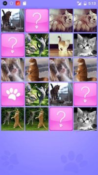 Cкриншот CUTE CATS Memory matching Game, изображение № 1502258 - RAWG