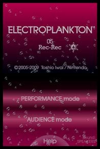 Cкриншот Electroplankton Rec-Rec, изображение № 783484 - RAWG