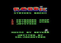 Cкриншот ROBBIE STRIKES BACK! (Amstrad CPC) V1.2, изображение № 1048678 - RAWG