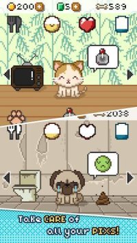 Cкриншот Pix! - Virtual Pet Game, изображение № 1437223 - RAWG